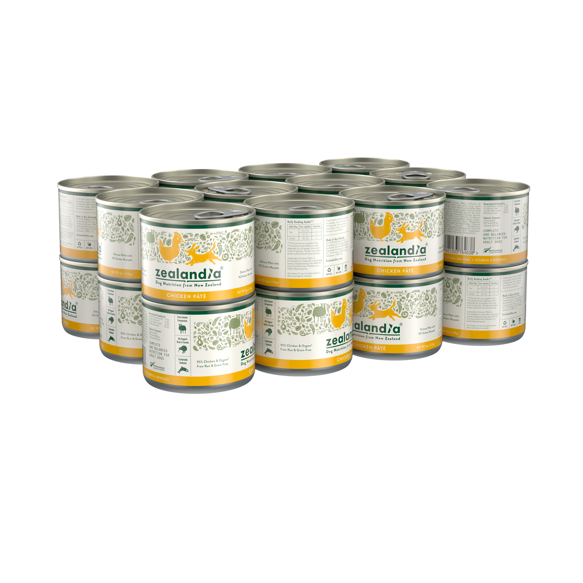 New Zealand Family Dog ドライフード 36ポンド Zealandia Chicken Pâté Wet Dog Food (USA) – Zealandia - Pet