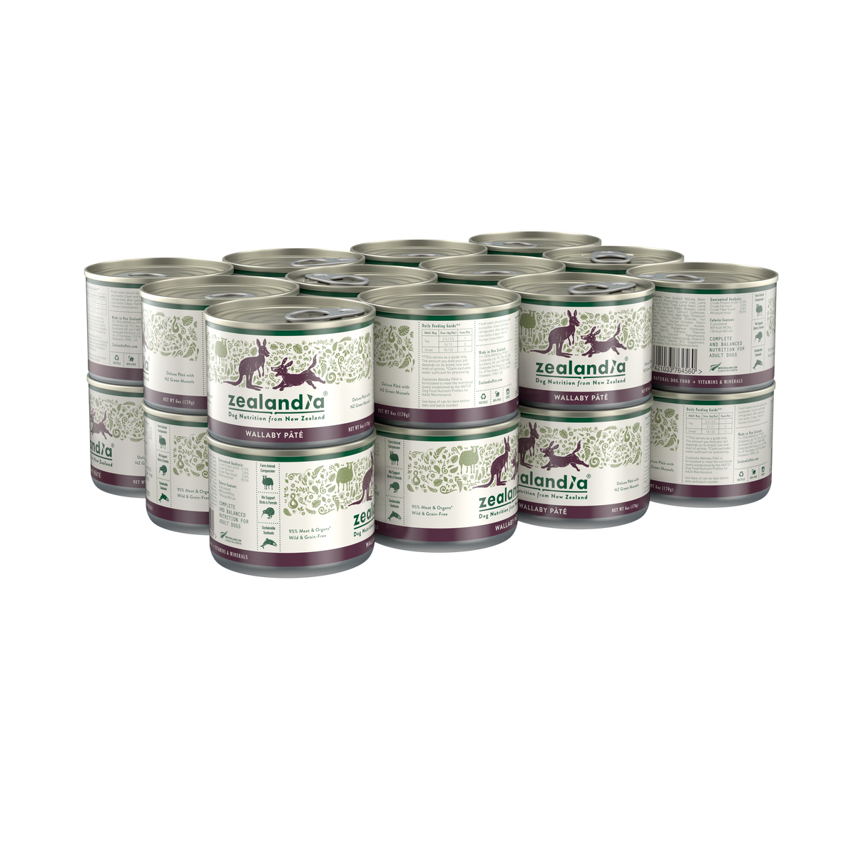 Zealandia Wallaby Pâté Wet Dog Food (USA) – Zealandia - Pet