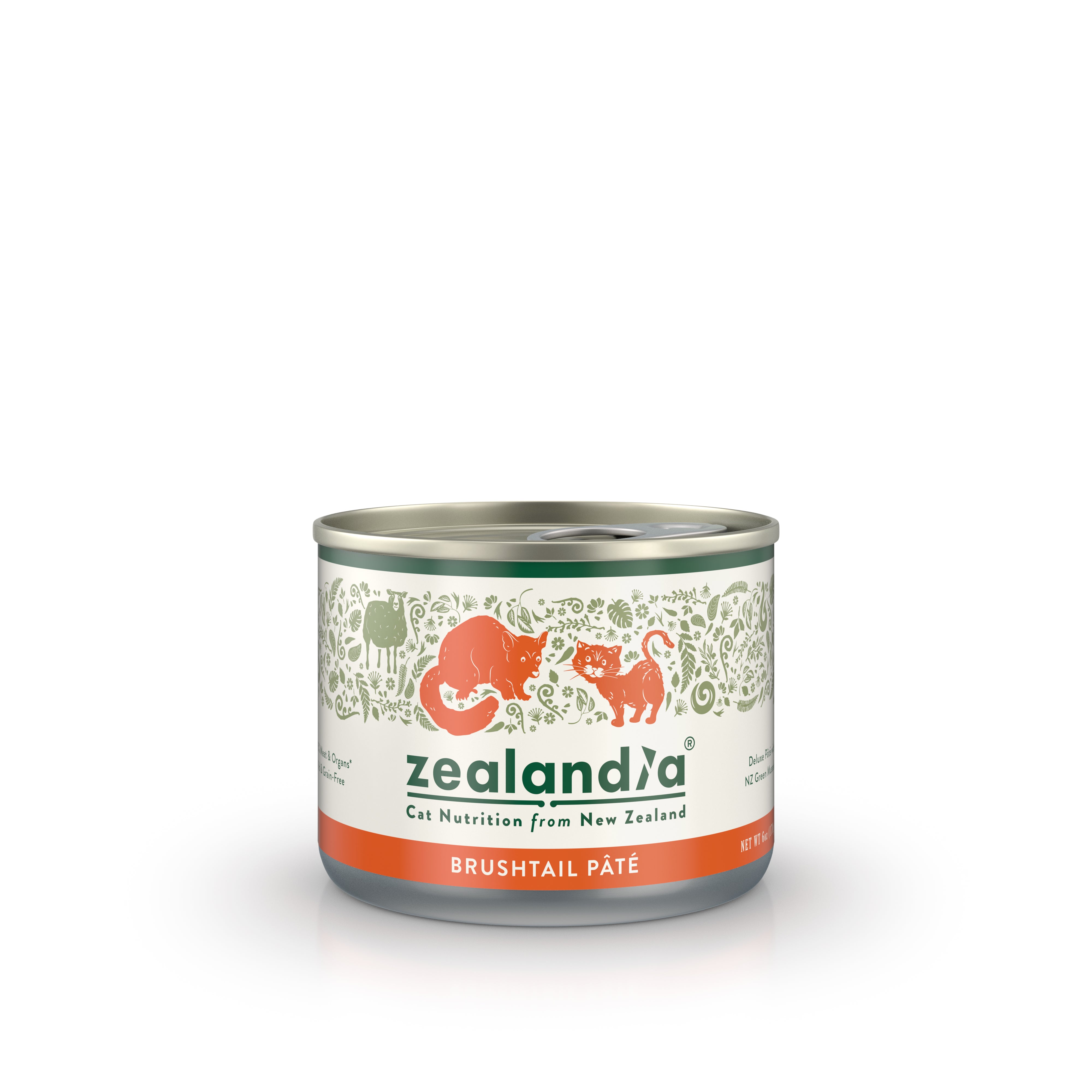 Zealandia Brushtail Pâté Wet Cat Food (USA)