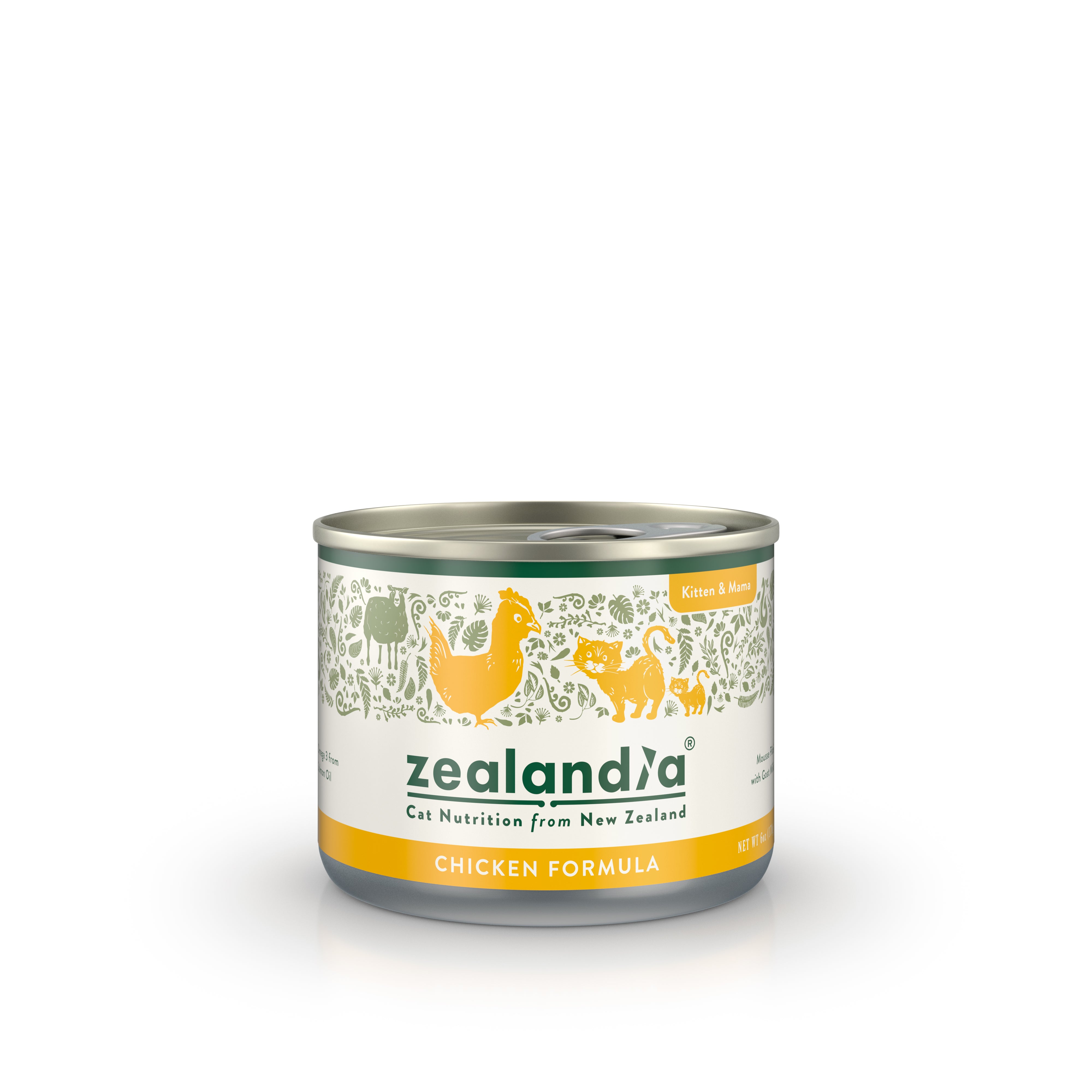 Zealandia Chicken Mousse Pâté Kitten Formula (USA)