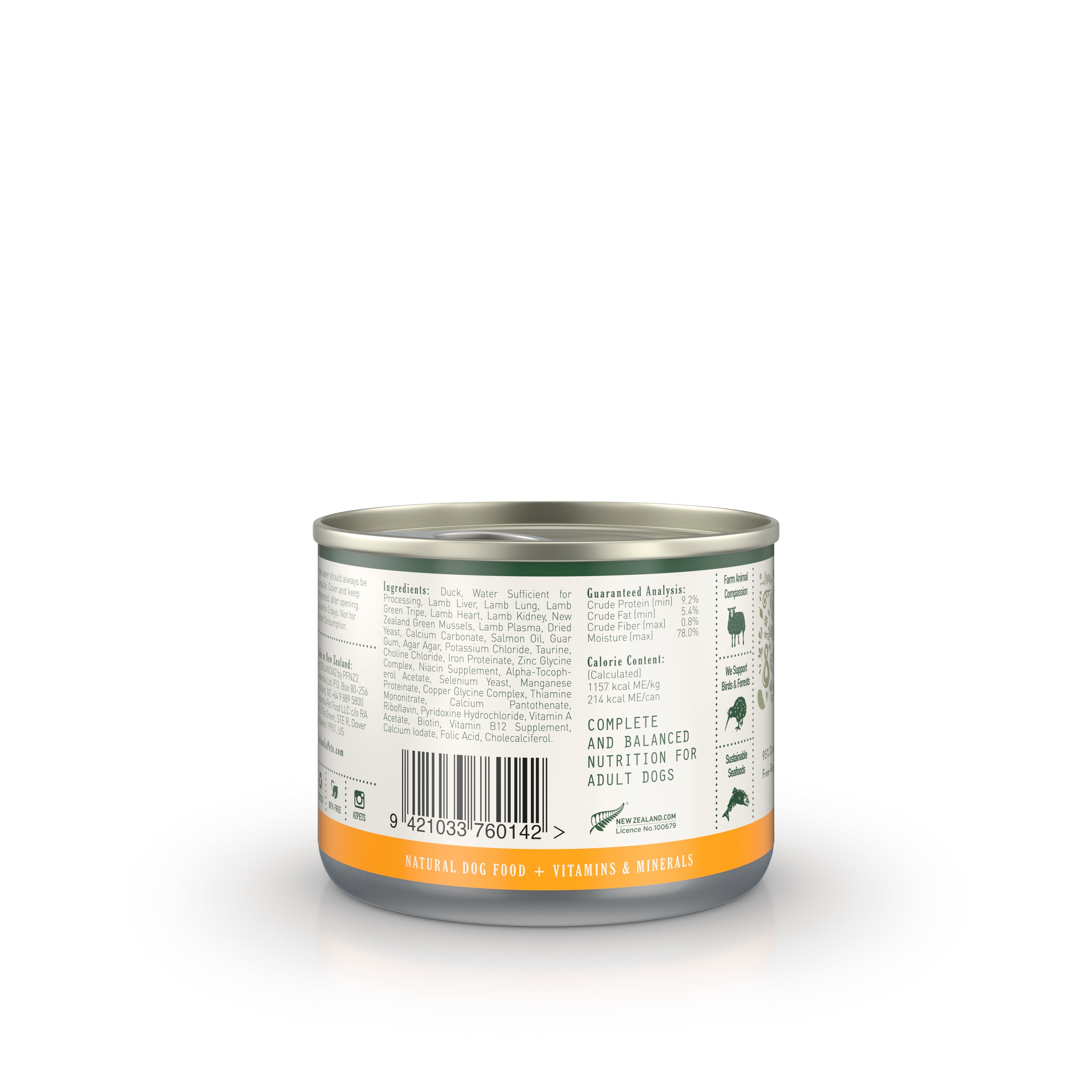 Zealandia Duck Pâté Wet Dog Food (USA) – Zealandia - Pet Nutrition