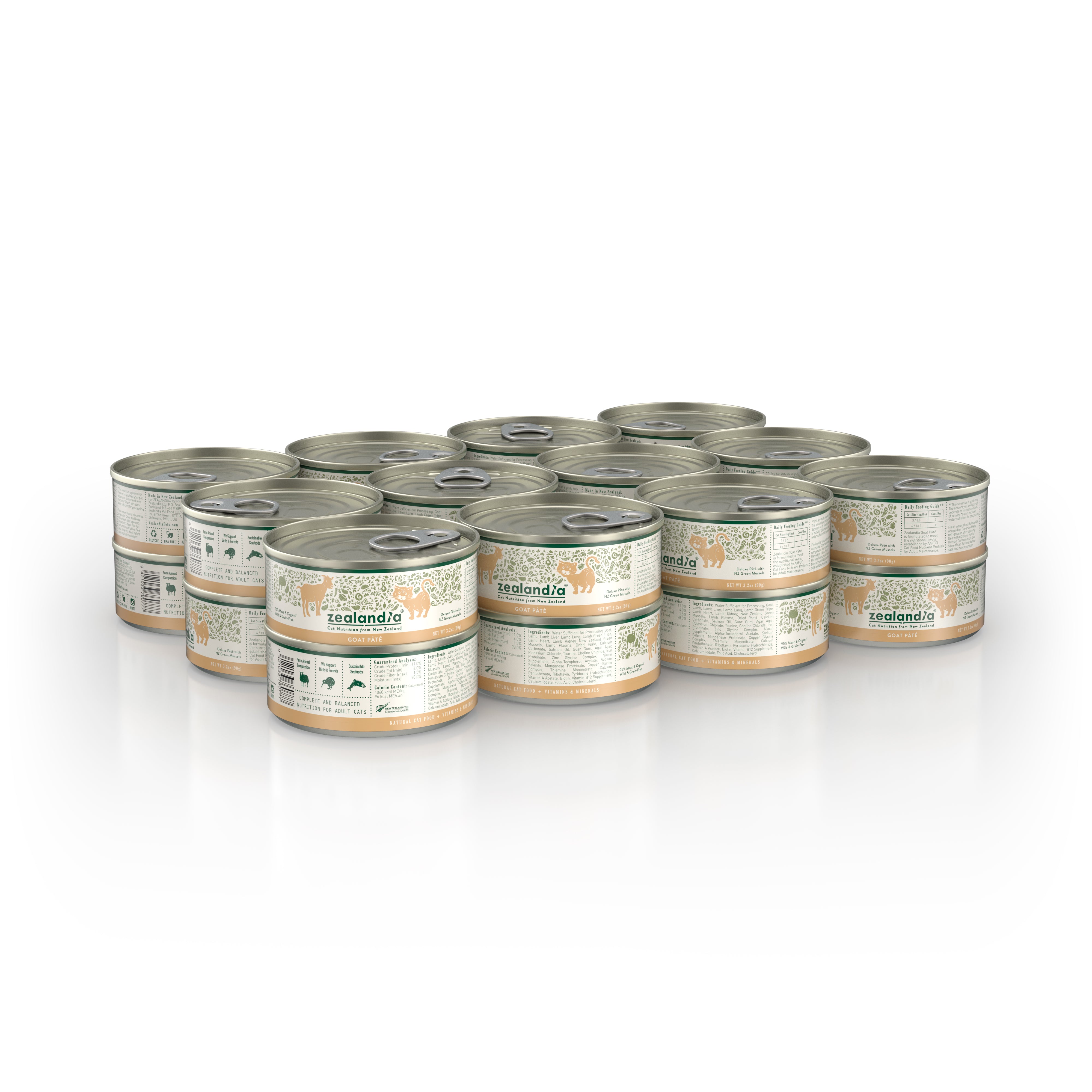 Zealandia Goat Pâté Wet Cat Food (USA)