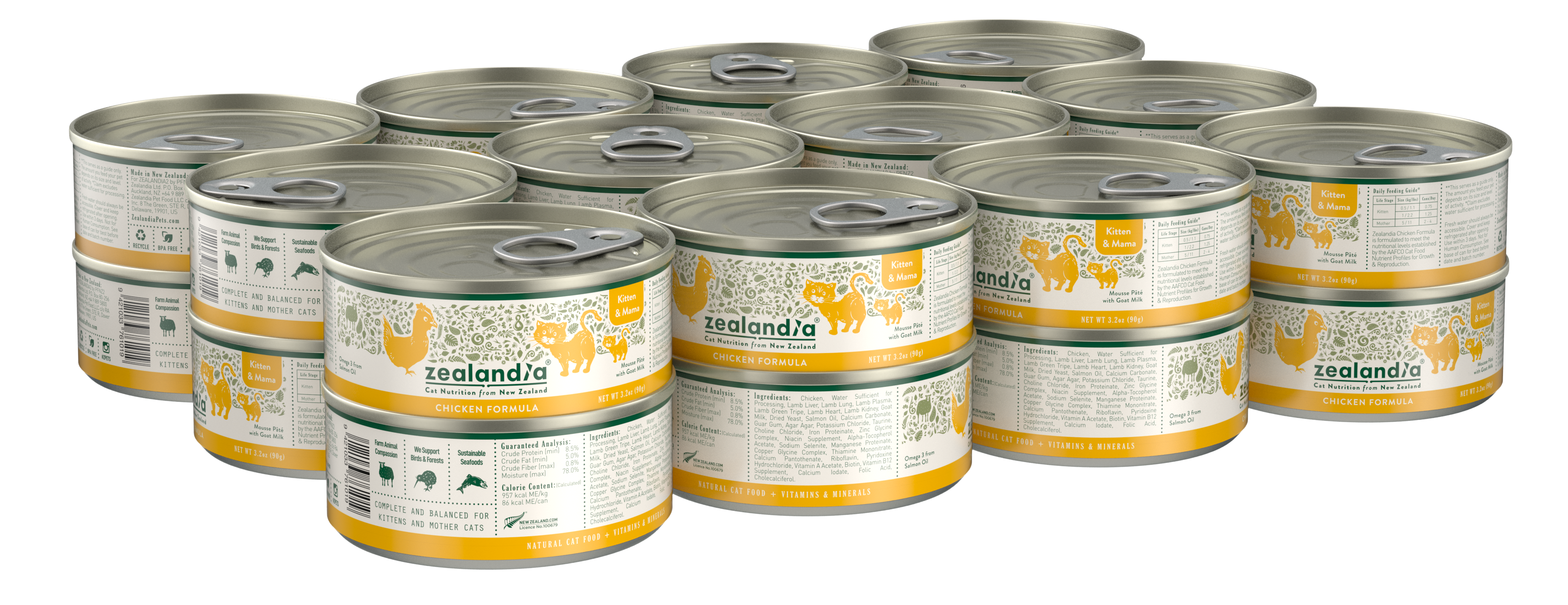 Zealandia Chicken Mousse Pâté Kitten Formula (NZ) – Zealandia