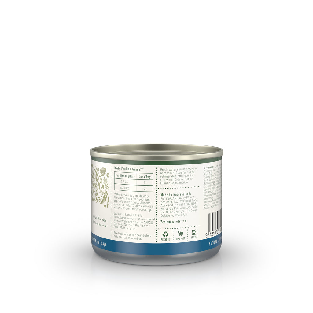 Zealandia Lamb Pâté Wet Cat Food