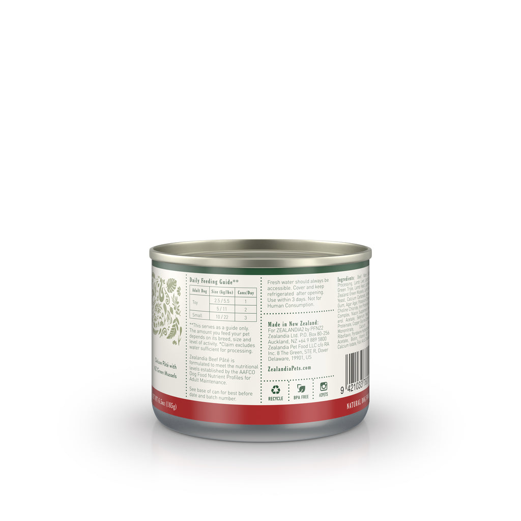 Zealandia Beef Pâté Wet Dog Food