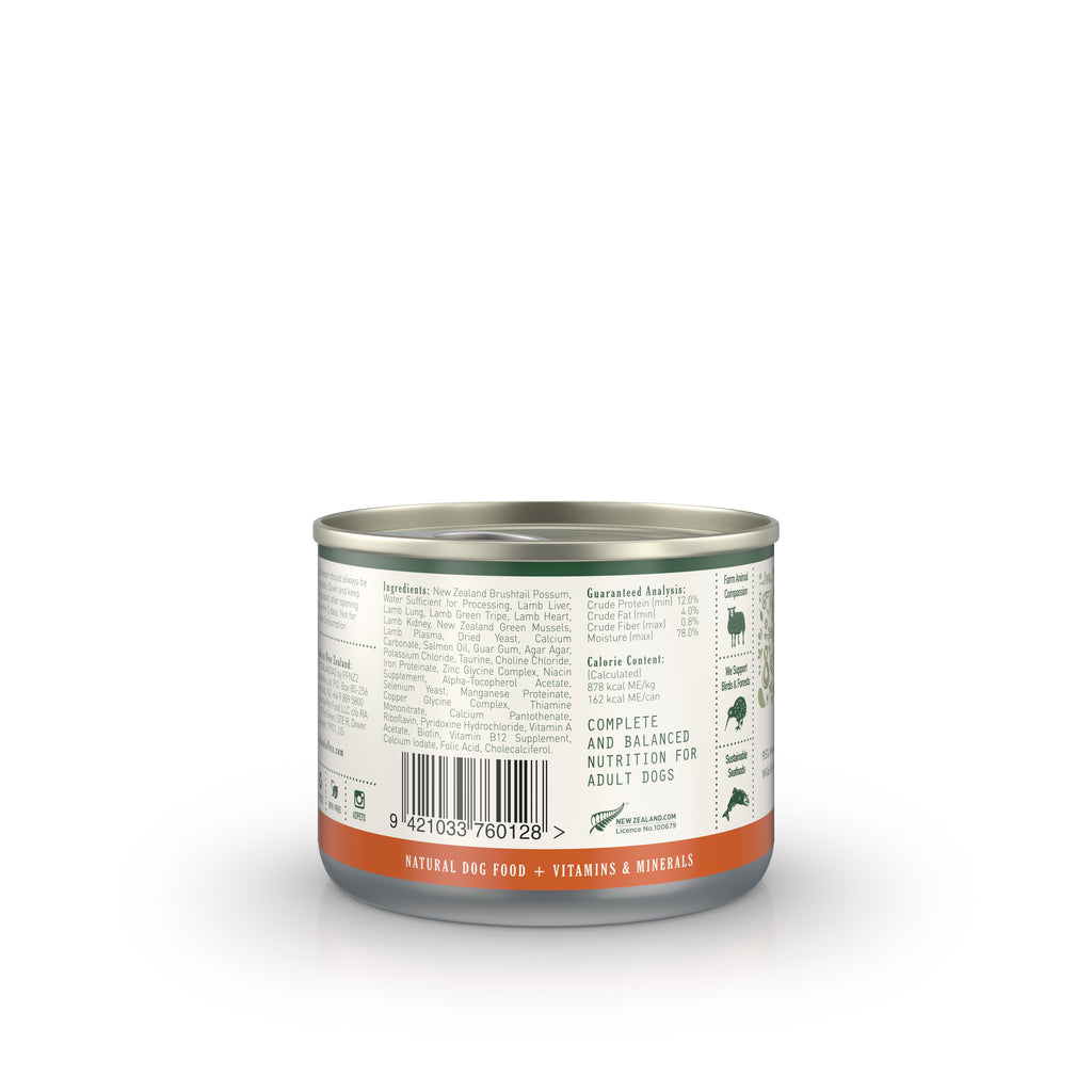 Zealandia Brushtail Pâté Wet Dog Food