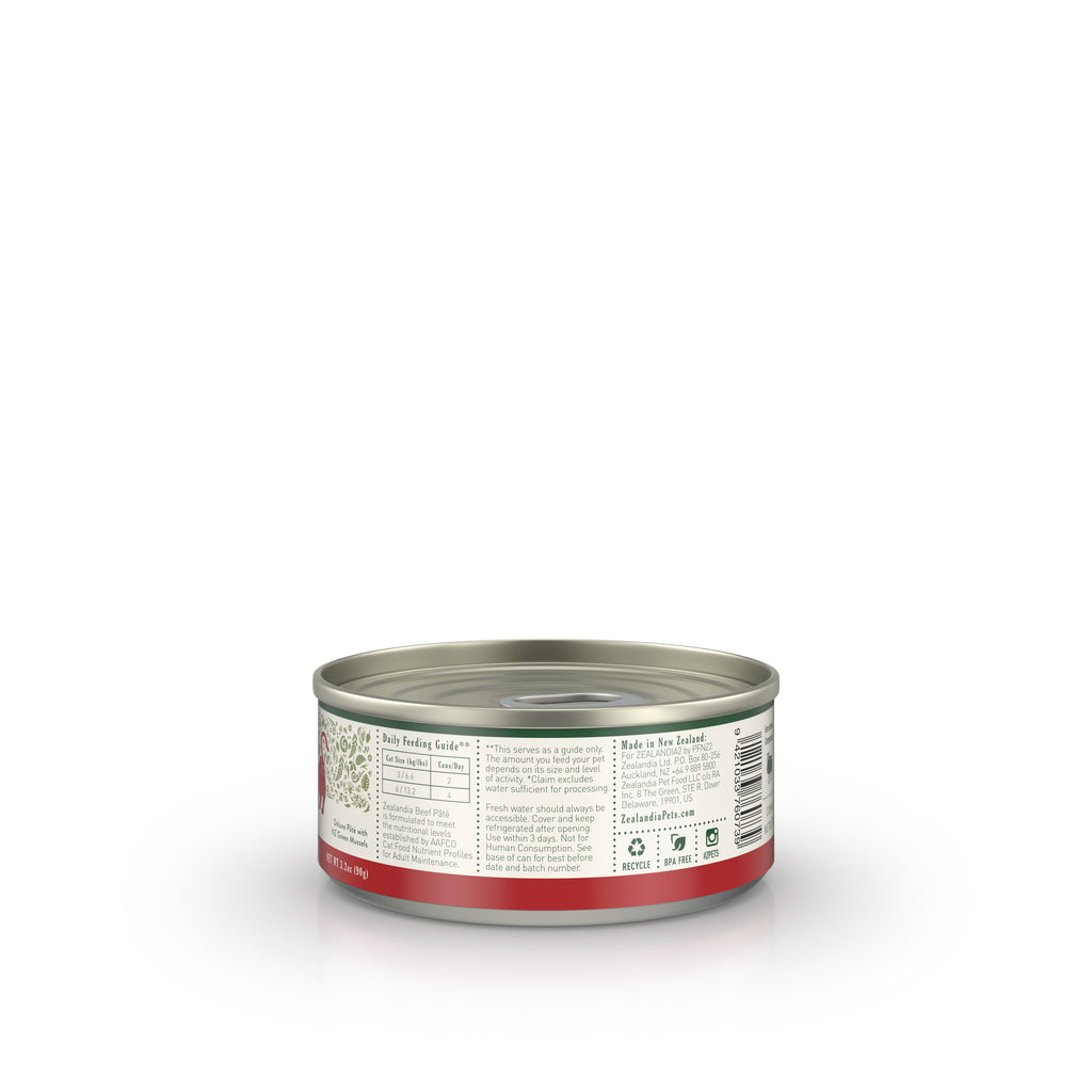 Zealandia Beef Pâté Wet Cat Food